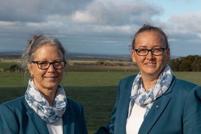 Kath and Heidi - Island Holistic Funerals